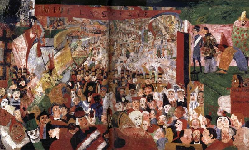 James Ensor The Entry of Christ into Brussels